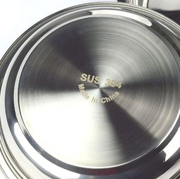 304不銹鋼圓盤 14-26cm加厚邊加深設計，實用與美觀的完美融合