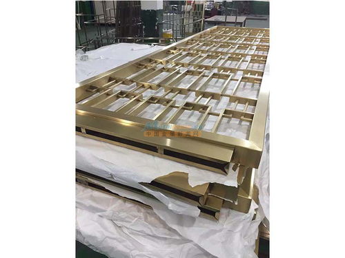 廣州堡峰不銹鋼制品 模具支撐下的不銹鋼屏風藝術(shù)